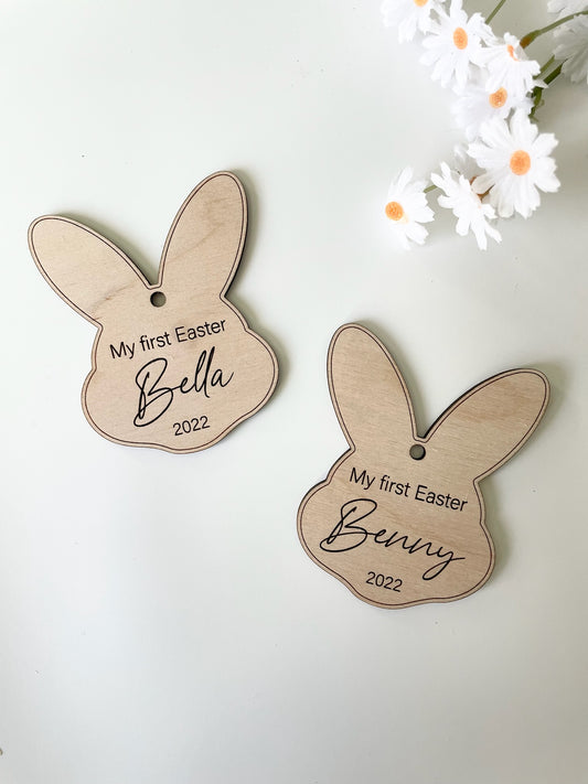 "My First Easter" Basket Tag